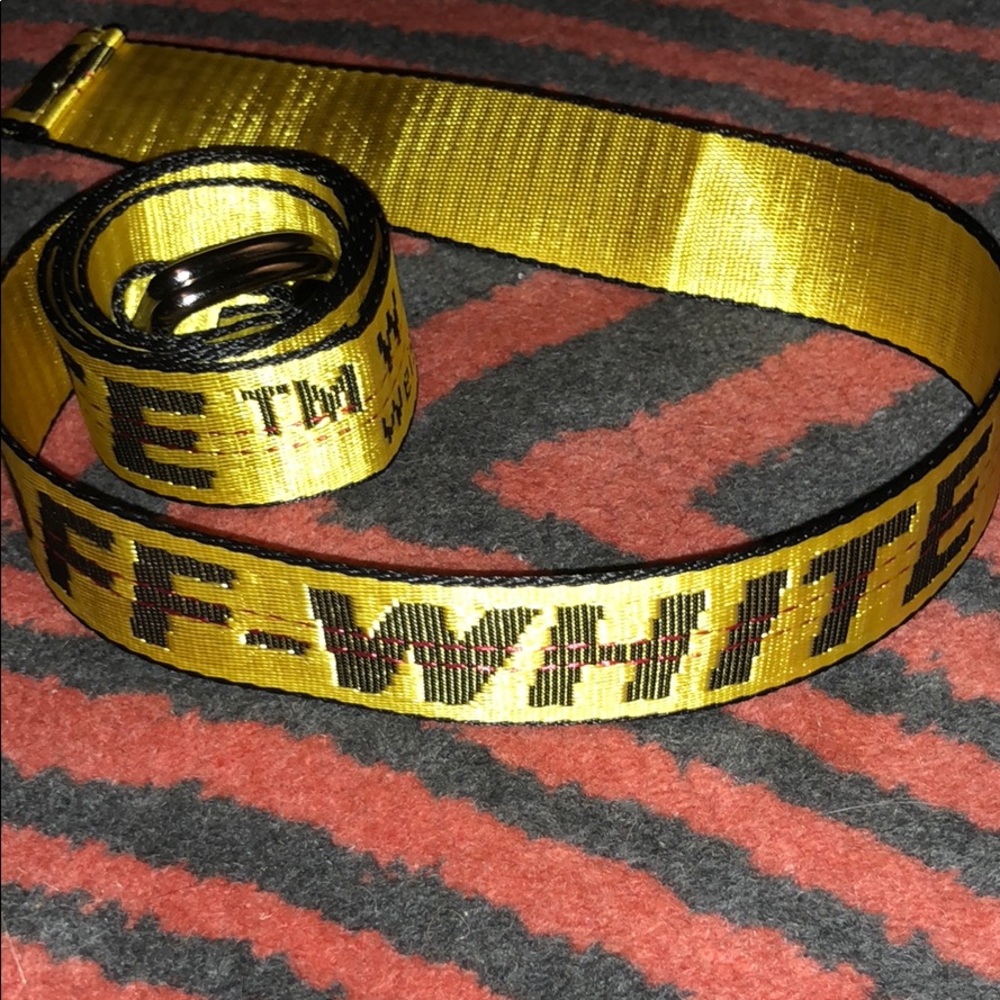 Off white belt
